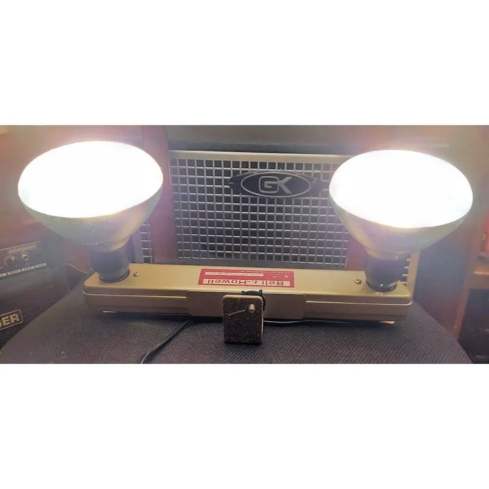 VINTAGE Bell & Howell Flood Light Bar Film Photo Video Studio 34916 *Tested